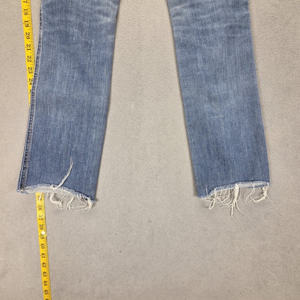 Diesel Jeans Womens 25x32 Reckfly Low Rise Slim Straight Stretch Italy 0060L - Picture 14 of 16